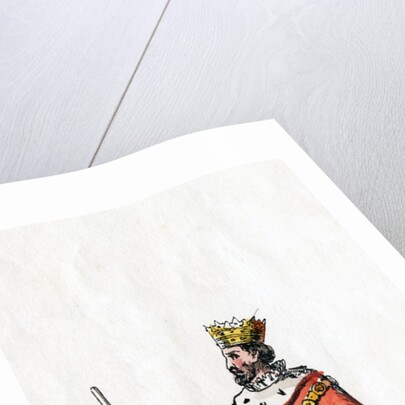 Duke of Suffolk, costume design for Shakespeare's play, Henry VIII by Anonymous