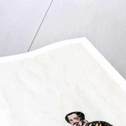 Capucius, costume design for Shakespeare's play, Henry VIII by Anonymous