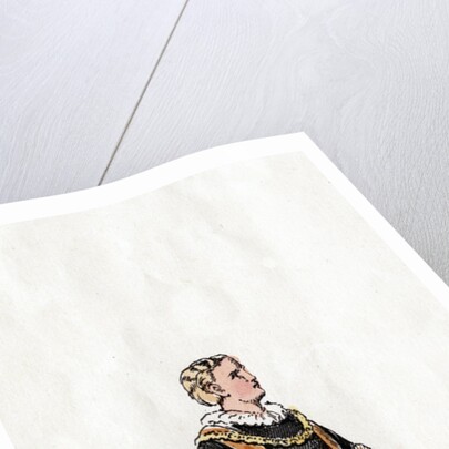 Thomas Cromwell, costume design for Shakespeare's play, Henry VIII by Anonymous