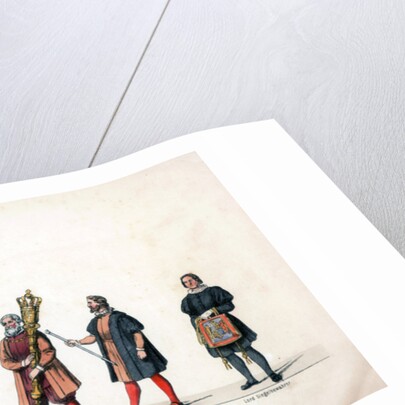 Theatre costume design for Shakespeare's play, Henry VIII by Anonymous