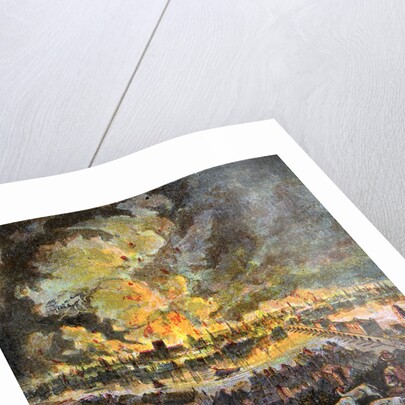 Great Fire Of London by Anonymous