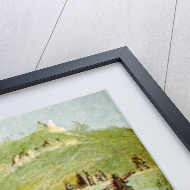 An Ancient Briton In His Boat by Anonymous