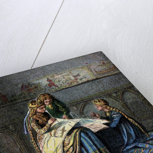 Queen Matilda And Her Tapestry by Anonymous