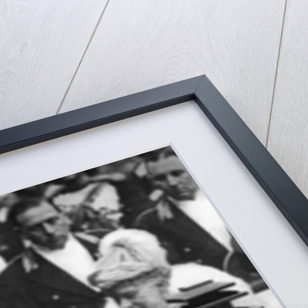 Edward VIII greeting Queen Mary at Windsor by Anonymous