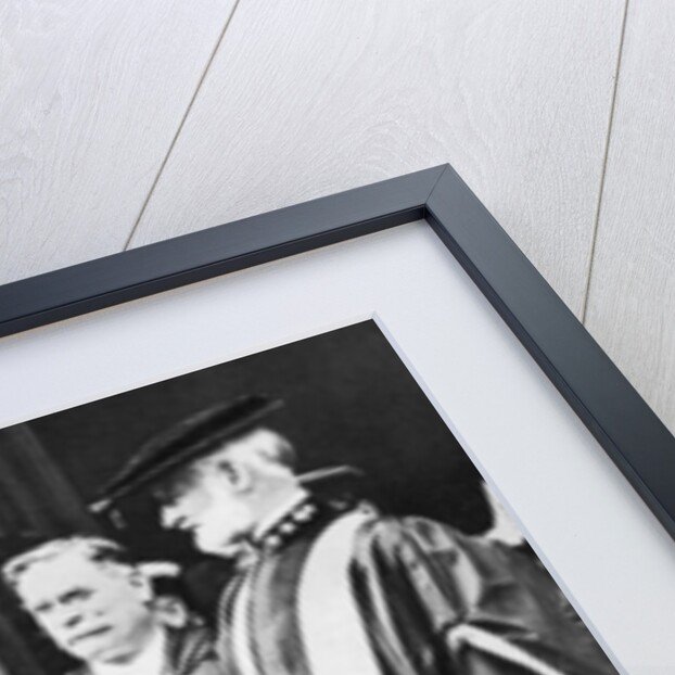 The Prince of Wales and Admiral William Sims, Cambridge by Anonymous