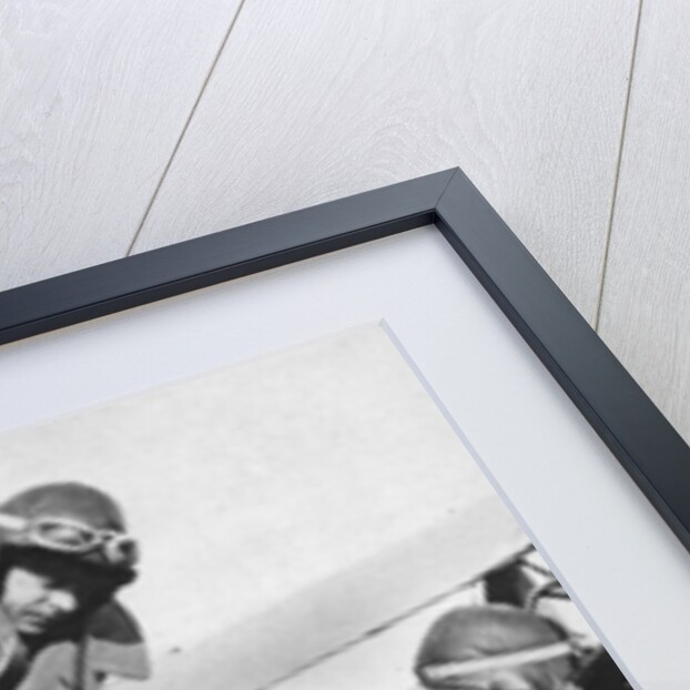 King Edward VIII in an aeroplane by Anonymous