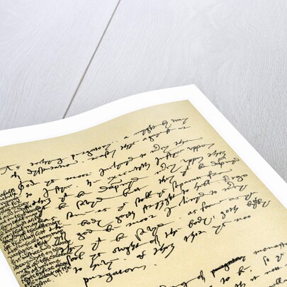 Arguments against Purgatory in the hand of Hugh Latimer, Bishop of Worcester by Henry VIII