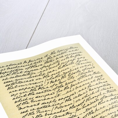 Letter from George Washington to the Earl of Buchan, Philadelphia by George Washington