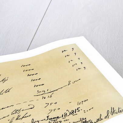 Cavalry under the Duke of Wellington's command, Battle of Waterloo, 18th by Duke of Wellington