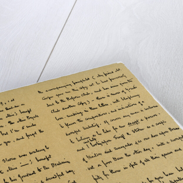 Letter from William Makepeace Thackery to TW Gibbs by William Makepeace Thackeray