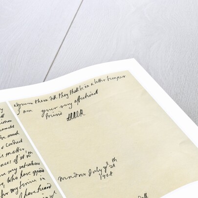 Letter from Queen Anne to John Hay, Marquess of Tweeddale by Queen Anne