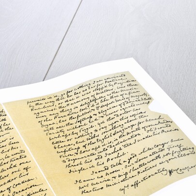 Letter from William Cowper to William Unwin by William Cowper