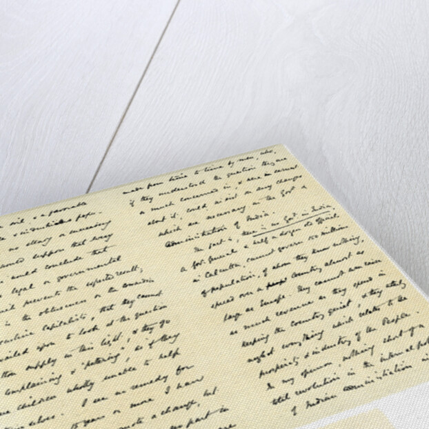 Letter from John Bright to Colonel Rathbone by John Bright