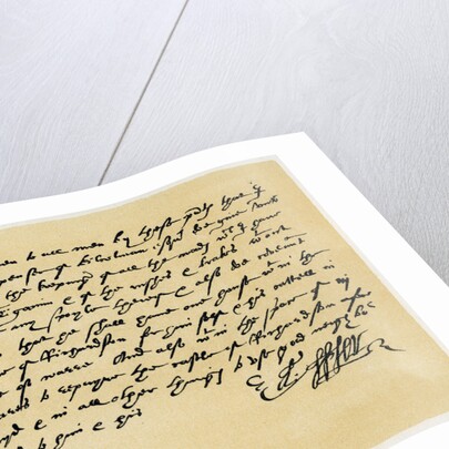 Letter from Grant, as Edward Spenser to one McHenry by Edward Spenser