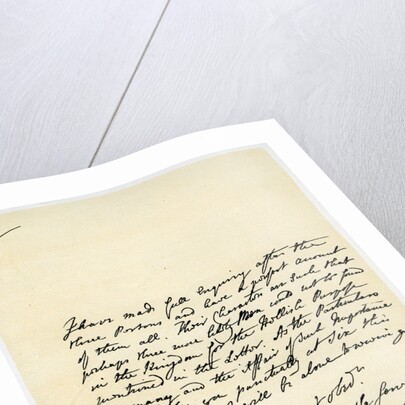 Letter from Henry Fielding to Hutton Perkins by Henry Fielding