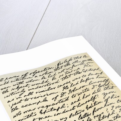 Letter from James Boswell to Edmond Malone by James Boswell