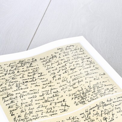 Letter from Elizabeth Barrett Browning to Henry F Chorley by Elizabeth Barrett