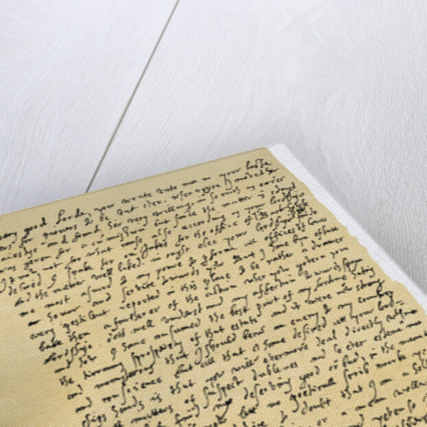 Letter from Sir Walter Raleigh to Robert Dudley, Earl of Leicester by Sir Walter Raleigh