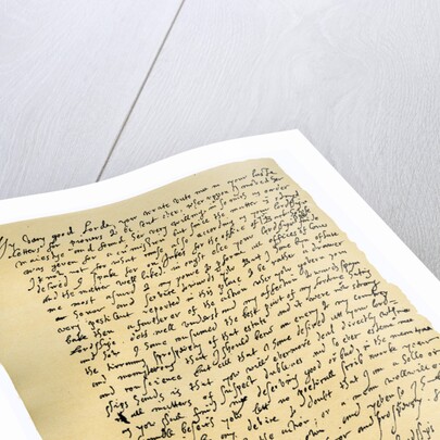 Letter from Sir Walter Raleigh to Robert Dudley, Earl of Leicester by Sir Walter Raleigh