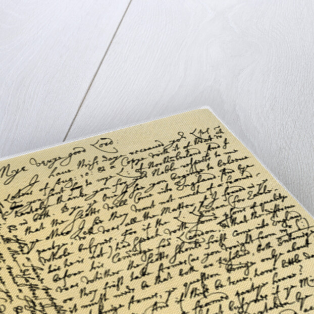 Letter from William Laud, Archbishop of Canterbury to Edward Conway by William Laud
