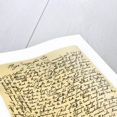 Letter from William Laud, Archbishop of Canterbury to Edward Conway by William Laud