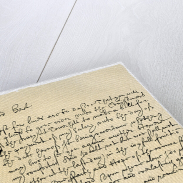 Letter from Admiral Robert Blake to the Commissioners of the Admiralty by Robert Blake