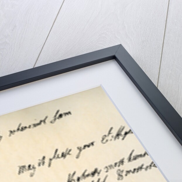 Letter from Robert Harley, Earl of Oxford, to the future King George I by Robert Harley