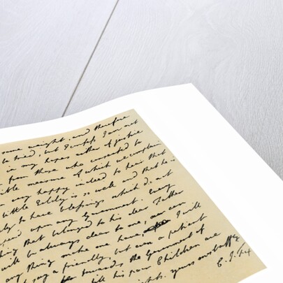 Letter from Charles James Fox to his Aunt Emily by Charles James Fox