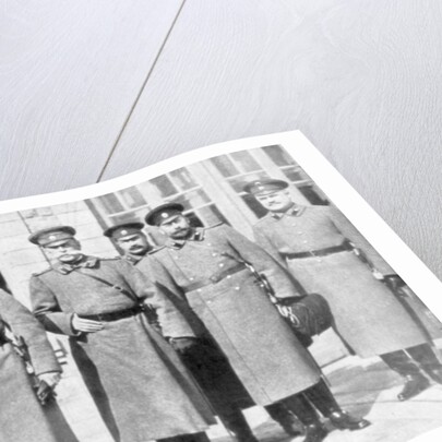 Tsar Nicholas II of Russia and his generals and staff by Anonymous