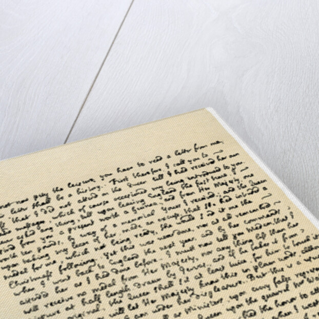 Letter from Jonathan Swift to Henrietta Howard by Jonathan Swift