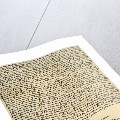 Manuscript of Kenilworth, first published in 1821 by Sir Walter Scott