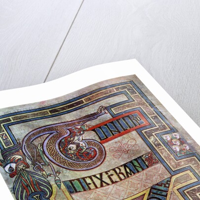 Decorated page, 800 AD by Anonymous