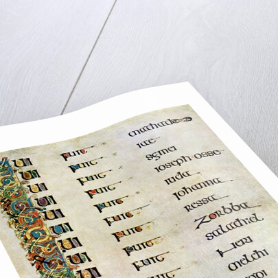 The Genealogy of Christ, 800 AD by Anonymous