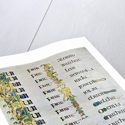 The Genealogy of Christ, 800 AD by Anonymous