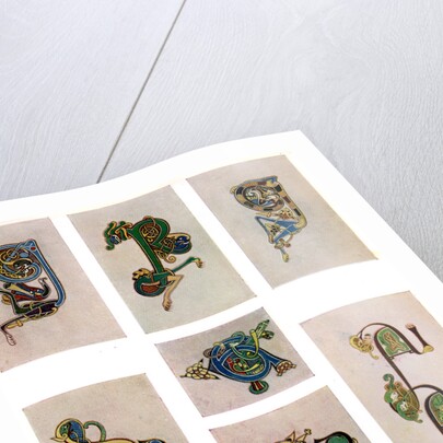 Compound letters, 800 AD by Anonymous