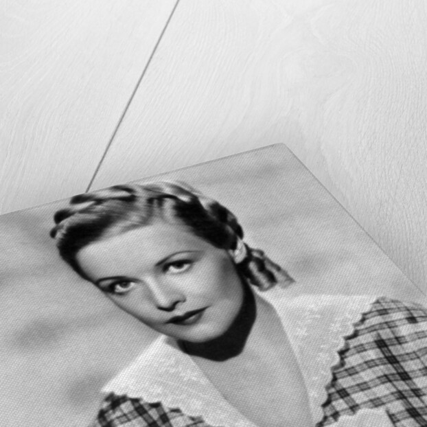 Madeleine Carroll, British film actress by Anonymous