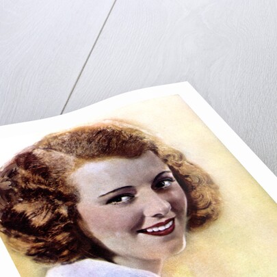 Janet Gaynor, American actress by Anonymous