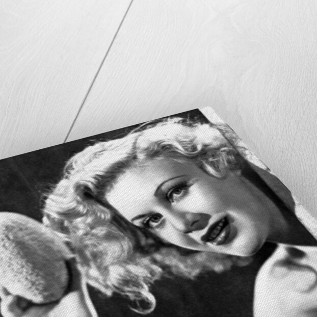 Ginger Rogers, American actress by Anonymous