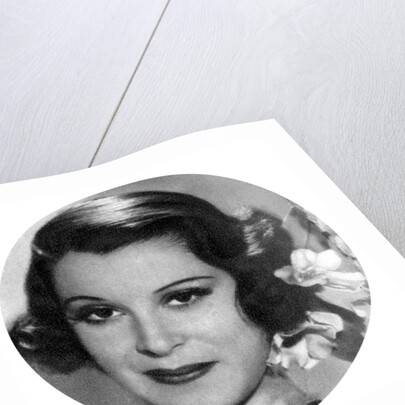 Kitty Carlisle Hart, American actress by Anonymous