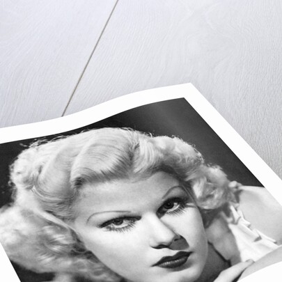 Jean Harlow, American actress by Anonymous