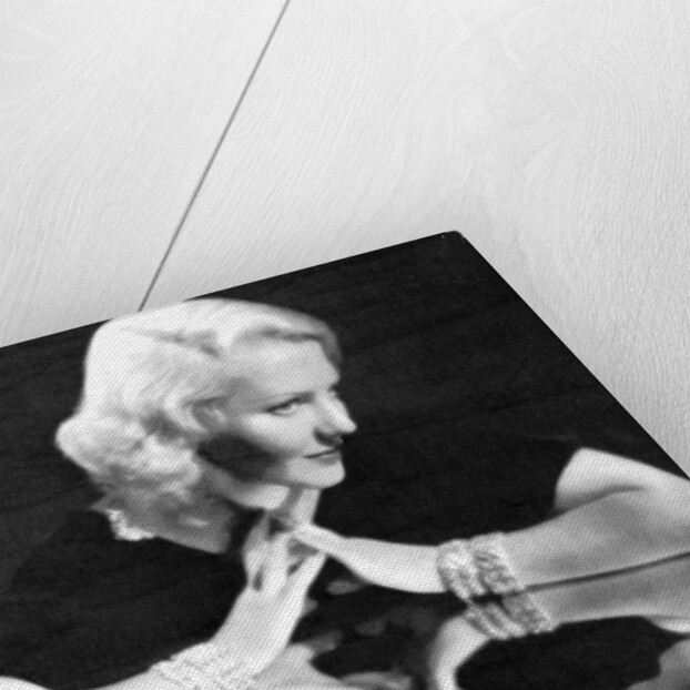 Jean Arthur, American actress by Anonymous