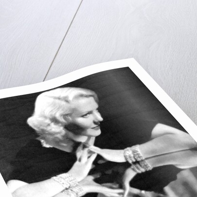 Jean Arthur, American actress by Anonymous