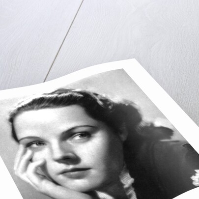 Jane Wyatt, American actress by Anonymous