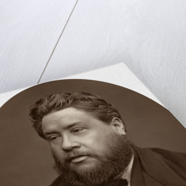 Reverand Charles Haddon Spurgeon, pastor of the Metropolitan Tabernacle by Lock & Whitfield