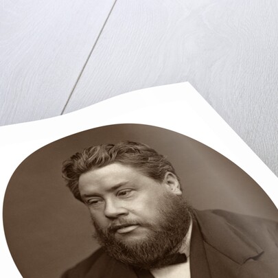 Reverand Charles Haddon Spurgeon, pastor of the Metropolitan Tabernacle by Lock & Whitfield