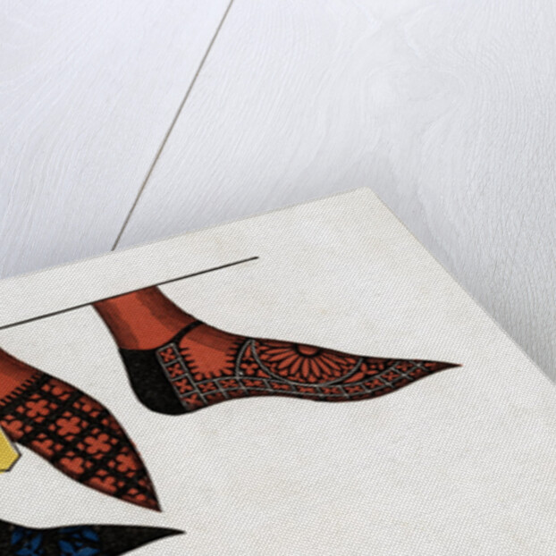 The hose and shoes worn by princes at the court of Edward III by Henry Shaw