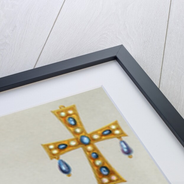 Gold crosses of a king of the Goths by Franz Kellerhoven