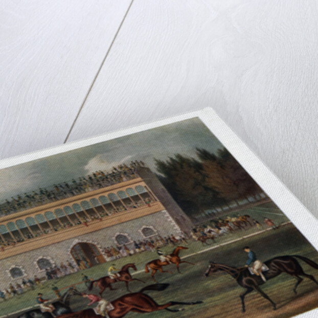 Goodwood Grand Stand, Preparing to Start by RG Reeve