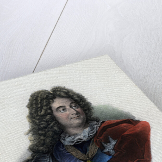 Claude Louis Hector de Villars, French general by Delpech