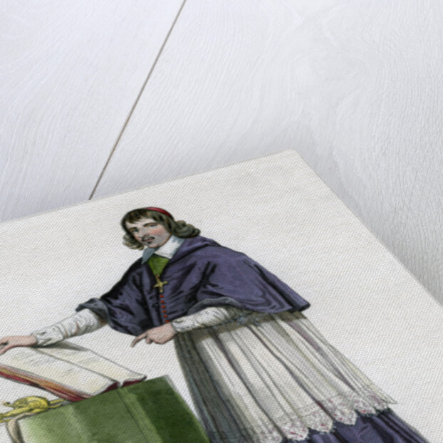 Jean Francois Paul de Gondi, Cardinal de Retz, 17th century French churchman and agitator by A Migneret